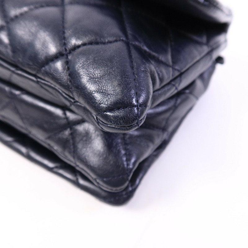 CHANEL 羊皮皮革Chain Shoulder Bag肩背袋-10