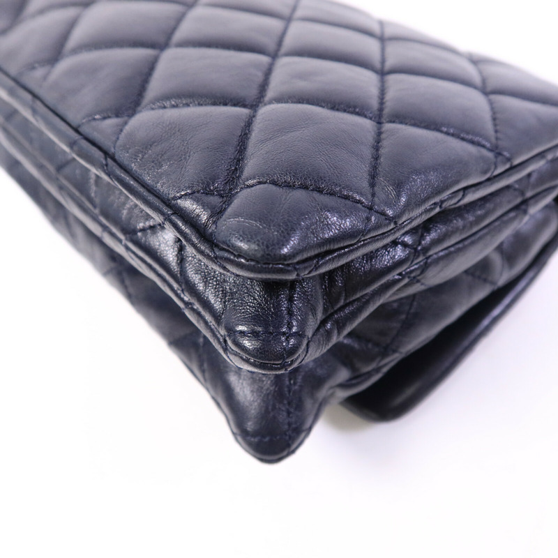 CHANEL 羊皮皮革Chain Shoulder Bag肩背袋-12