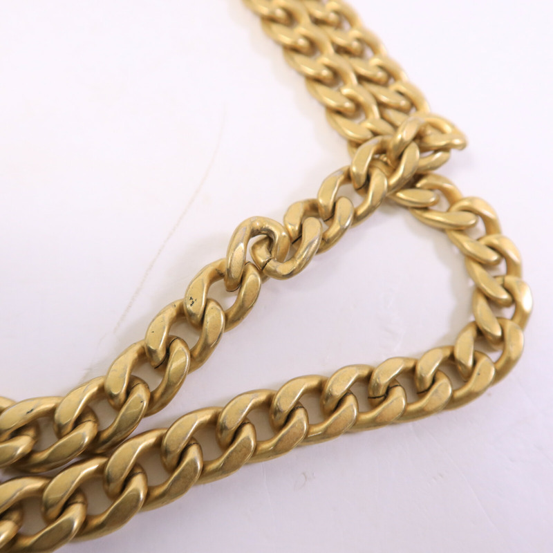 CHANEL 羊皮皮革Chain Shoulder Bag肩背袋-15