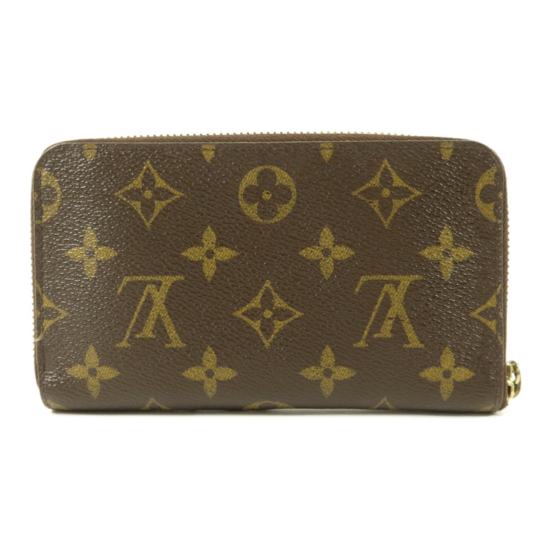LOUIS VUITTON Monogram Zipper Wallet錢包-1