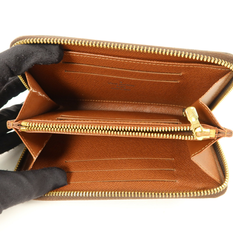 LOUIS VUITTON Monogram Zipper Wallet錢包-4