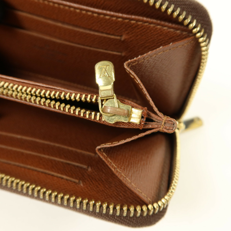 LOUIS VUITTON Monogram Zipper Wallet錢包-7