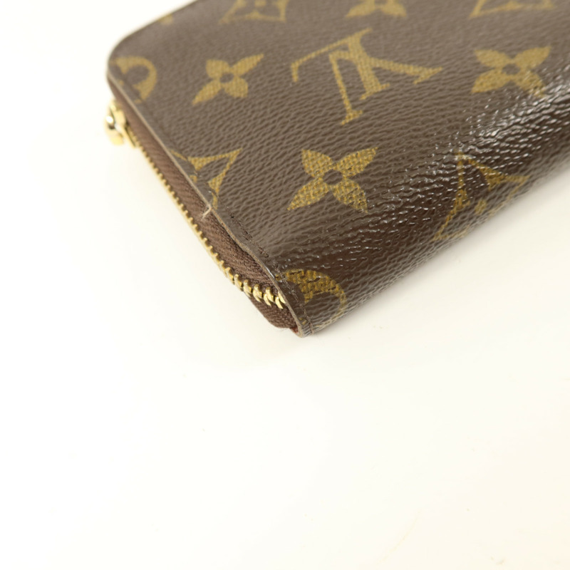 LOUIS VUITTON Monogram Zipper Wallet錢包-12