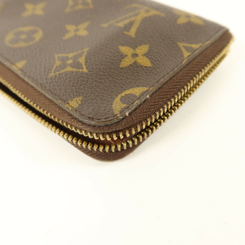 LOUIS VUITTON Monogram Zipper Wallet錢包-13