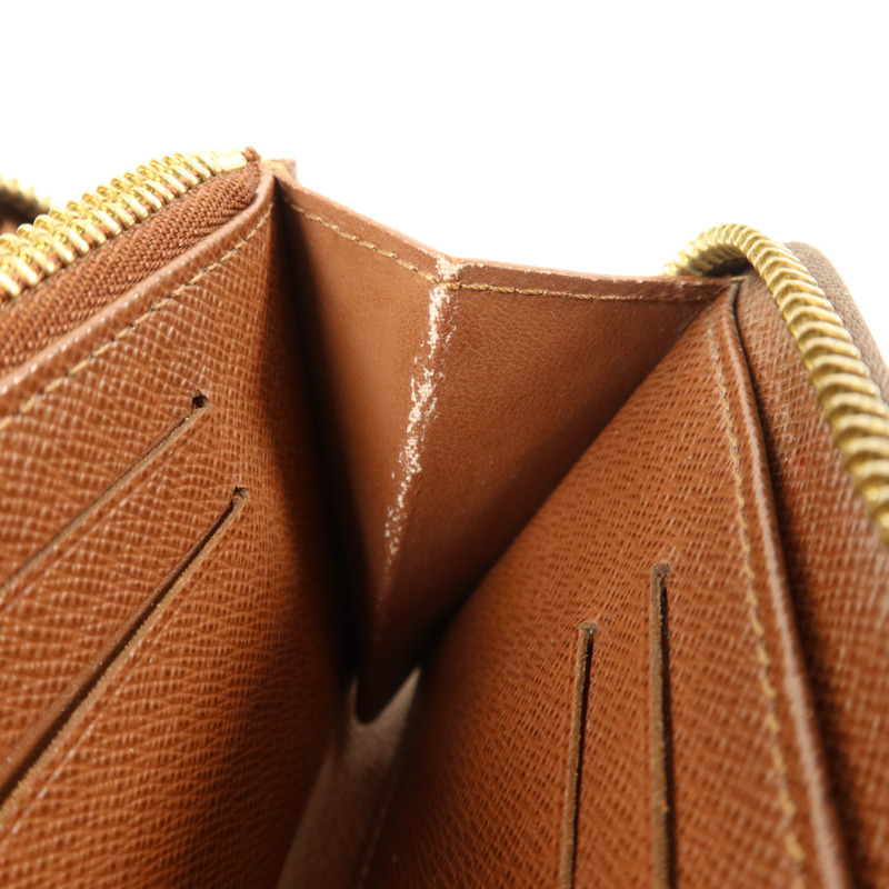 LOUIS VUITTON Monogram Zipper Wallet錢包-14