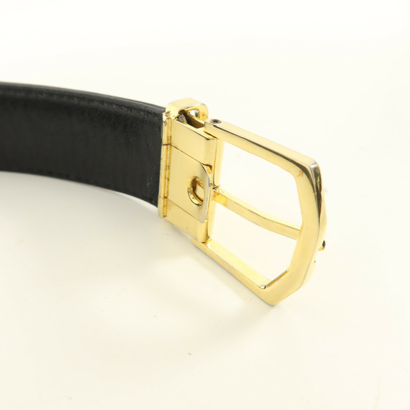 CHANEL 牛皮皮革Vintage Belt皮帶-4