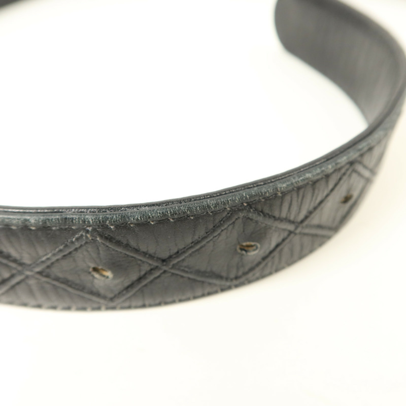 CHANEL 牛皮皮革Vintage Belt皮帶-9