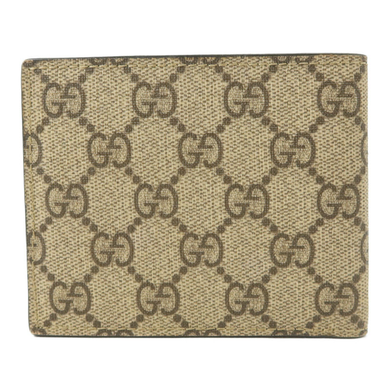 GUCCI 塗層帆布Neo Vintage GG Supreme Wallet錢包-1
