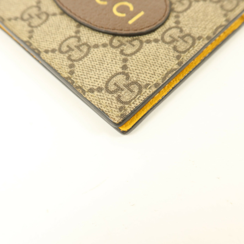 GUCCI 塗層帆布Neo Vintage GG Supreme Wallet錢包-9