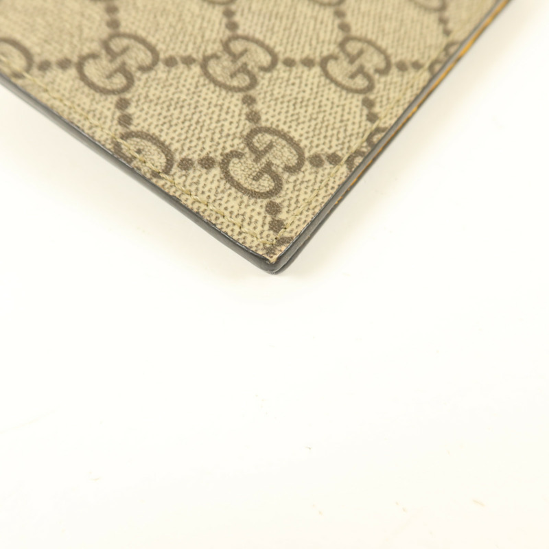 GUCCI 塗層帆布Neo Vintage GG Supreme Wallet錢包-11