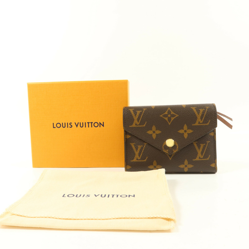 LOUIS VUITTON Monogram Victorine錢包-9