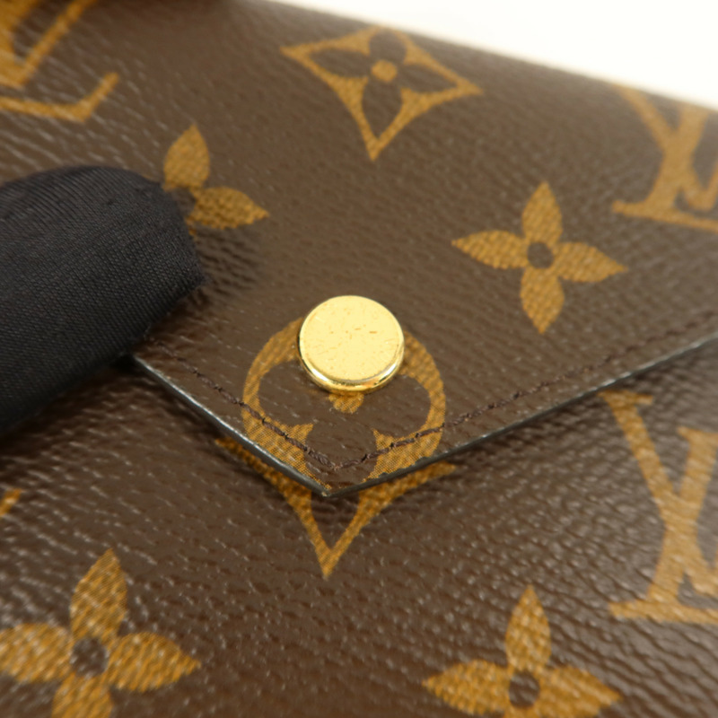 LOUIS VUITTON Monogram Victorine錢包-14