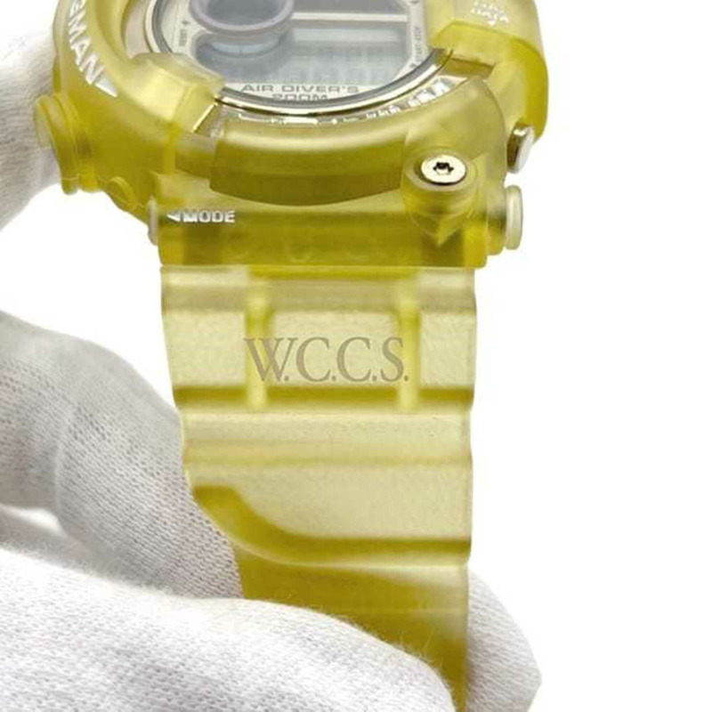 卡西歐 G-SHOCK Frogman DW-8201WC 男士手錶，橡膠錶帶，不鏽鋼錶殼，石英機芯，831*** 卡西歐-9