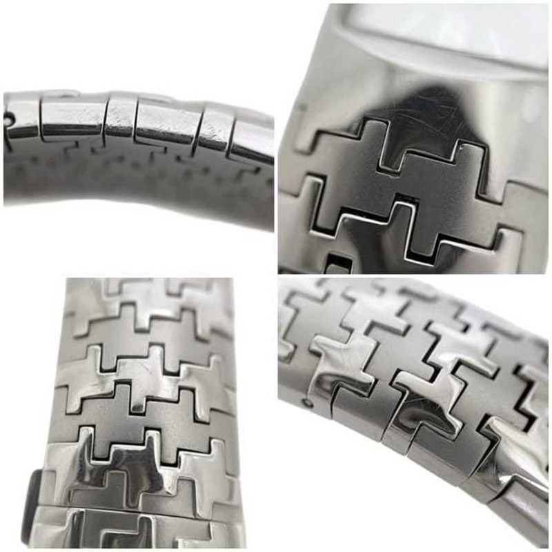 迪奧 (Christian Dior) 女士腕錶，白色錶盤，銀色 Diophilic D96-100，不鏽鋼材質，石英機芯，OC1***-5