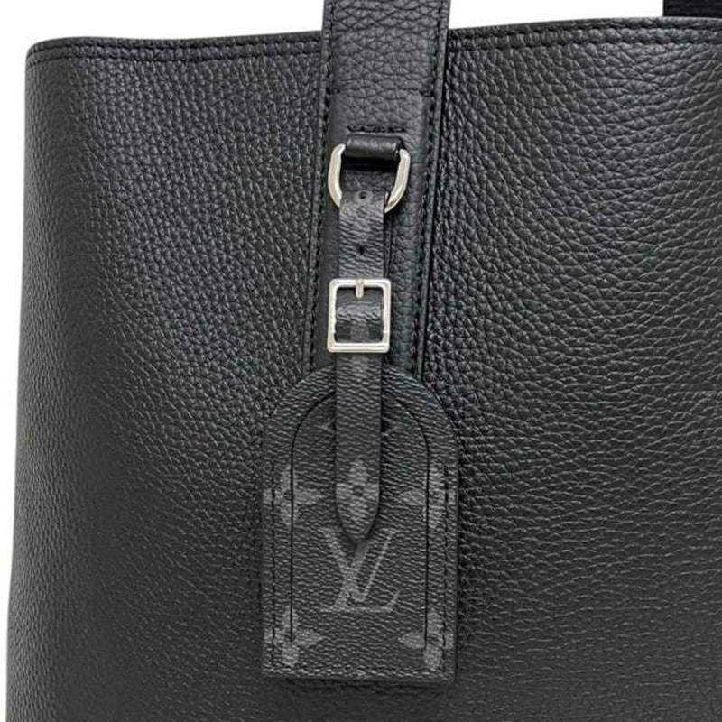 路易威登 Cabas Voyage 手提包，黑色，M53240，Taurillon 皮革，UB4210 路易威登LOUIS VUITTON官方線上旗艦店-5