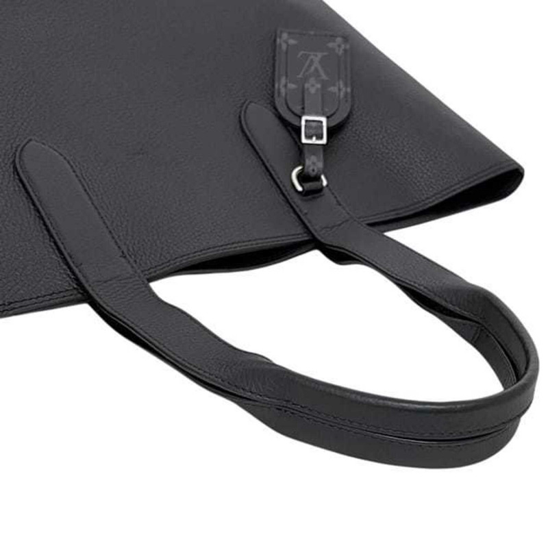 路易威登 Cabas Voyage 手提包，黑色，M53240，Taurillon 皮革，UB4210 路易威登LOUIS VUITTON官方線上旗艦店-10