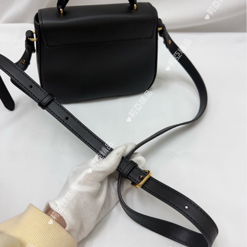 莉亞精品♡ MJ黑色手提包 二手美包-8