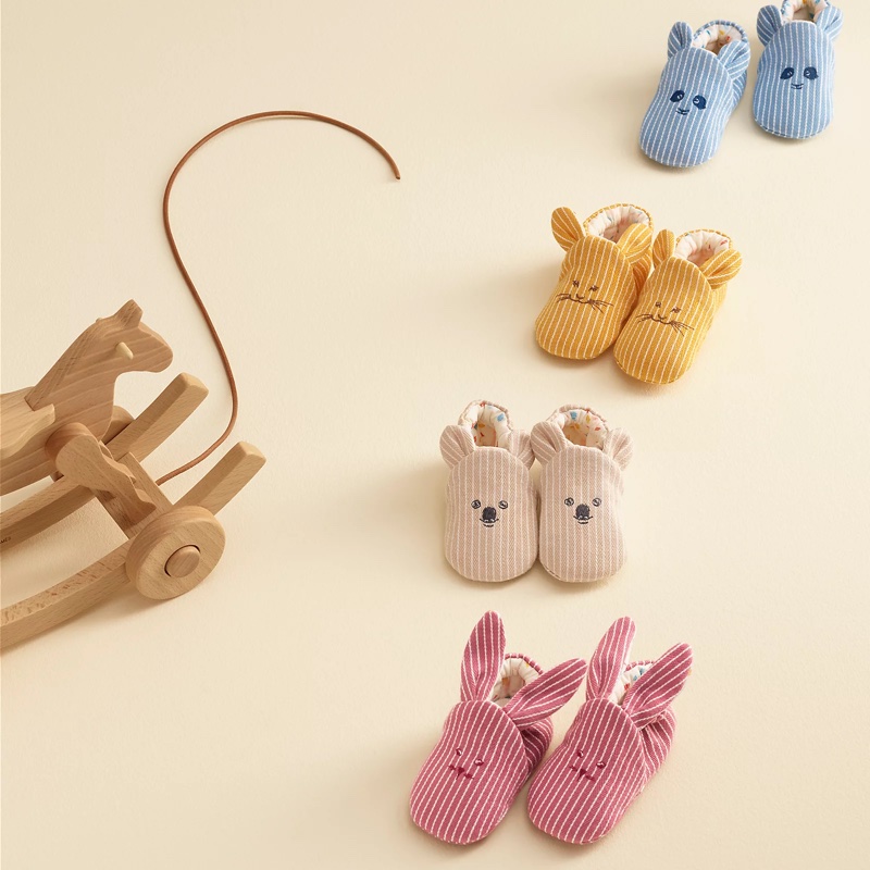 Hermes 全新米色寶寶鞋-0