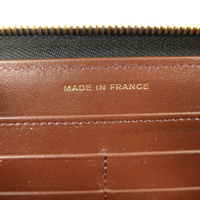 CHANEL 牛皮皮革Classic Zipper Long Wallet長錢包-6