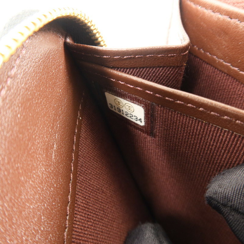 CHANEL 牛皮皮革Classic Zipper Long Wallet長錢包-7