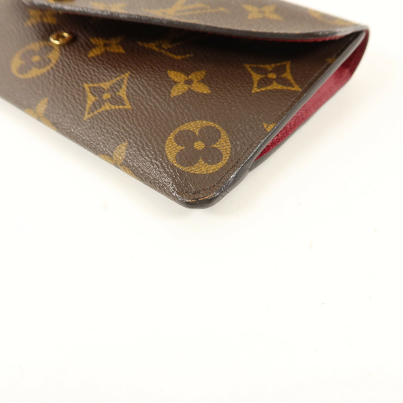 LOUIS VUITTON Monogram Jeanne長錢包-13