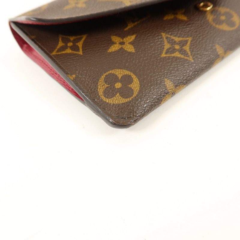 LOUIS VUITTON Monogram Jeanne長錢包-14