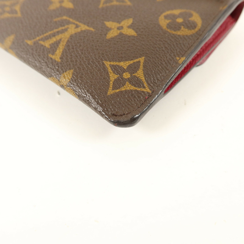LOUIS VUITTON Monogram Jeanne長錢包-15