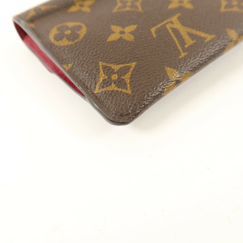 LOUIS VUITTON Monogram Jeanne長錢包-16