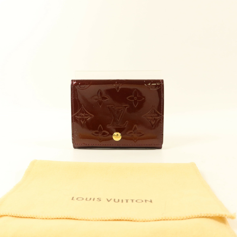 LOUIS VUITTON Monogram Vernis Envelope Business Card Holder卡片套-9