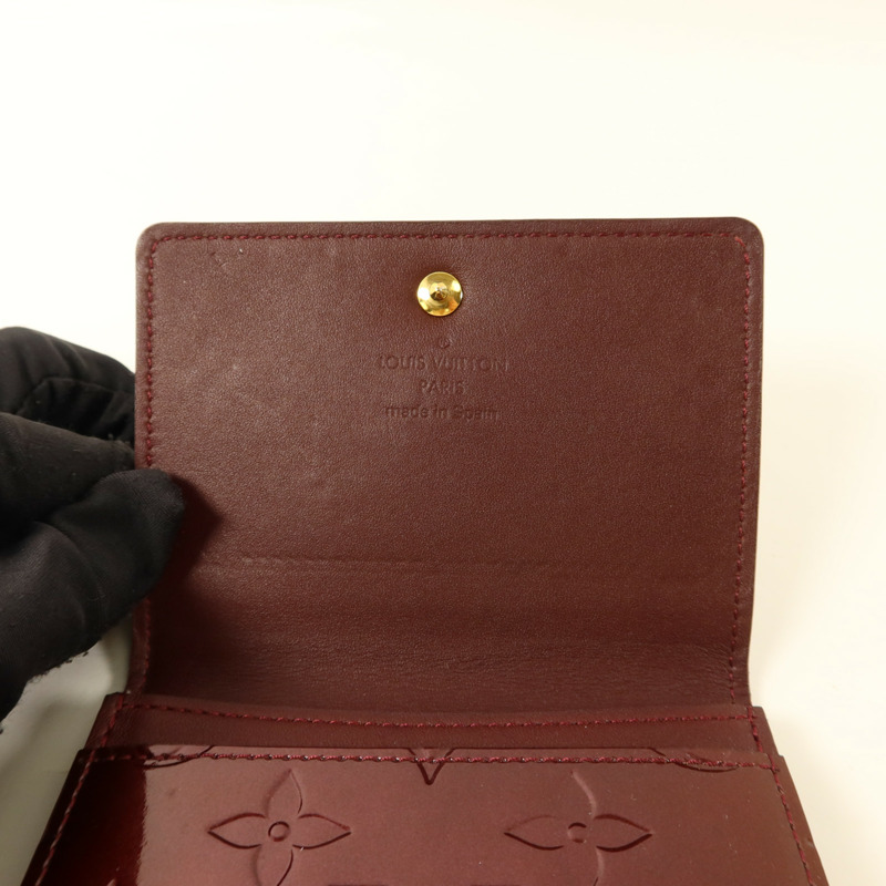 LOUIS VUITTON Monogram Vernis Envelope Business Card Holder卡片套-16