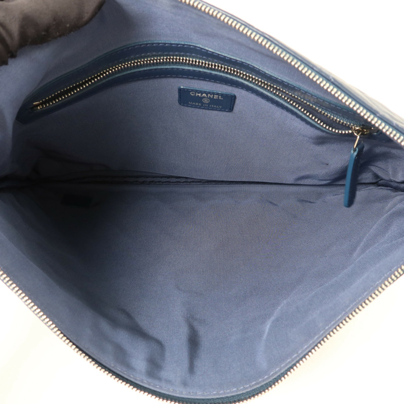 CHANEL 羊皮皮革Pouch手拿包-4