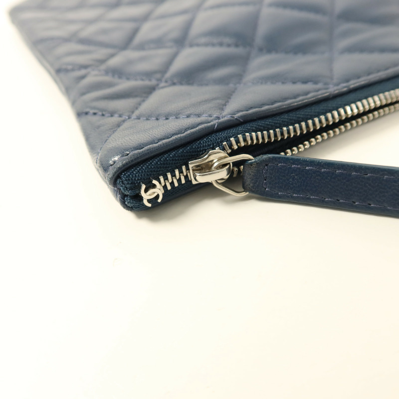 CHANEL 羊皮皮革Pouch手拿包-7