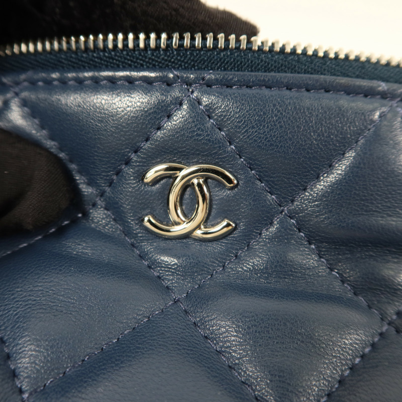 CHANEL 羊皮皮革Pouch手拿包-8