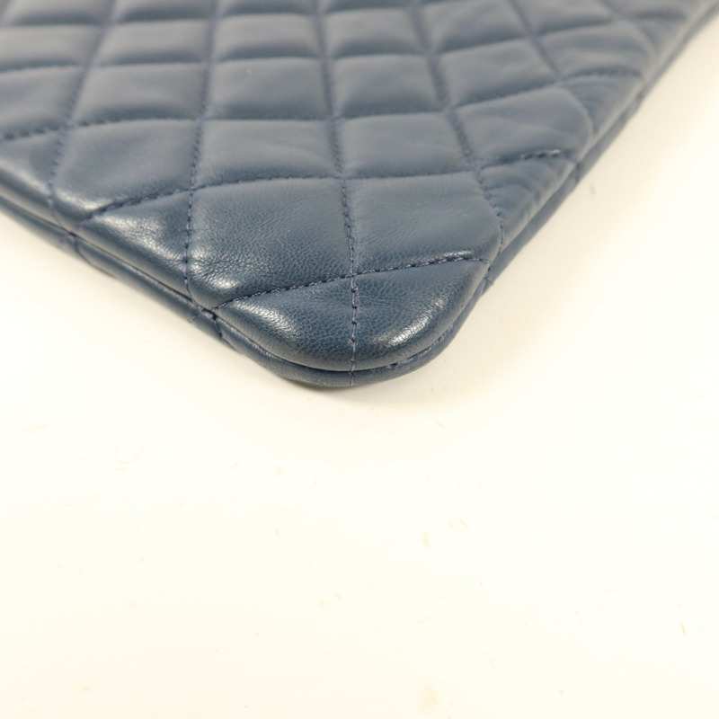 CHANEL 羊皮皮革Pouch手拿包-10