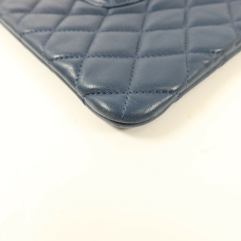 CHANEL 羊皮皮革Pouch手拿包-12