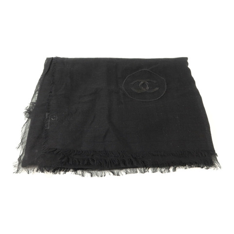 CHANEL 莫代爾布料/羊絨Christmas 2009 Scarf圍巾