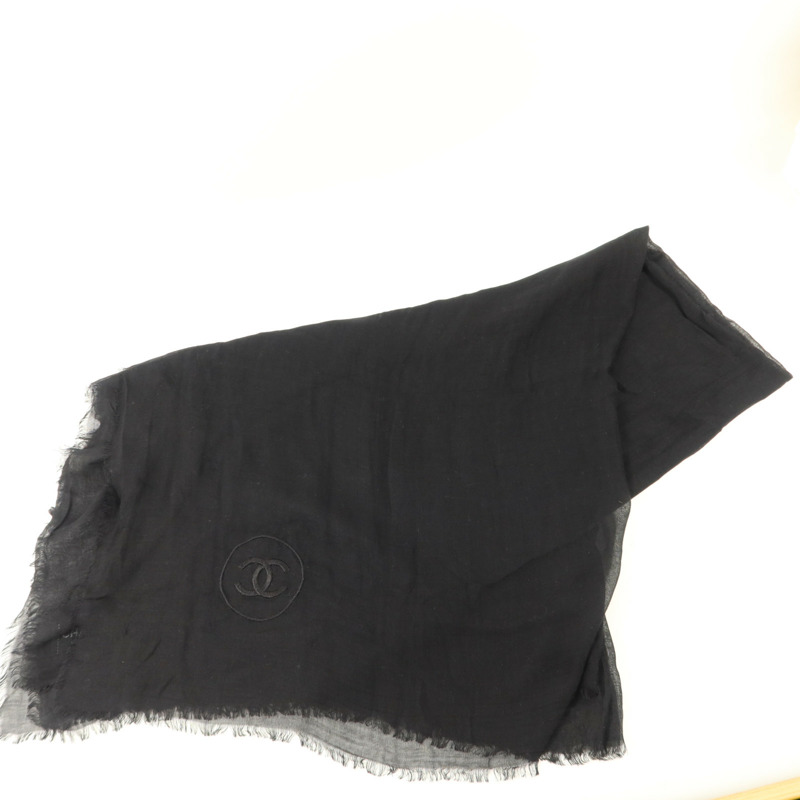CHANEL 莫代爾布料/羊絨Christmas 2009 Scarf圍巾-8