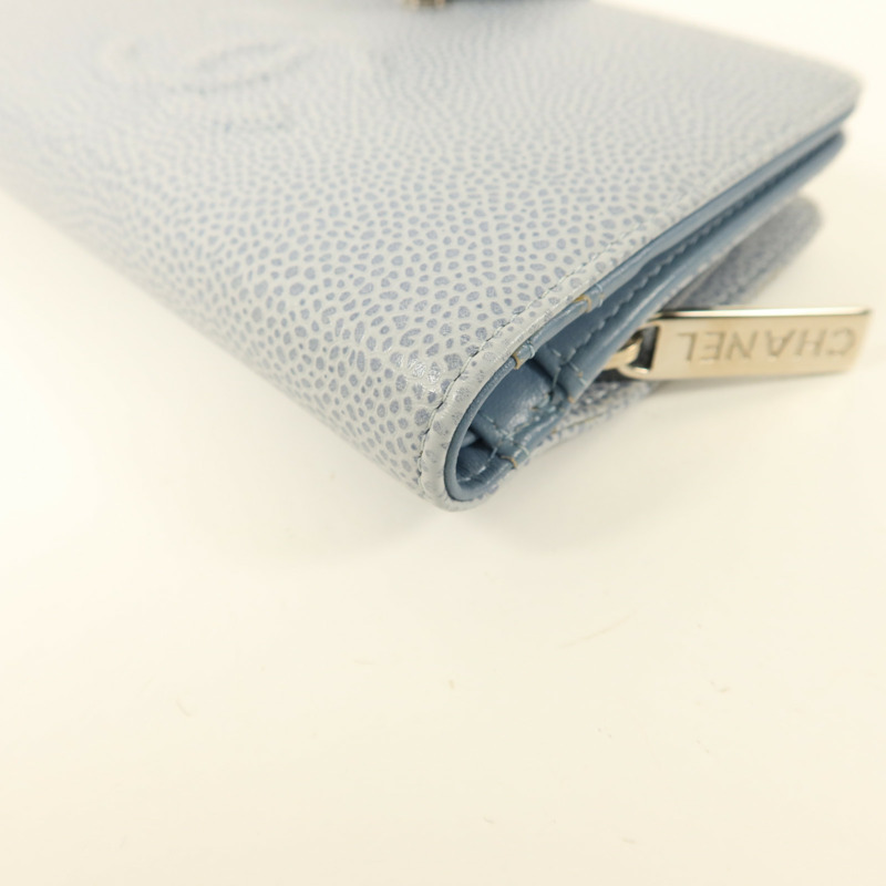 CHANEL 牛皮皮革Timeless CC Wallet錢包-10