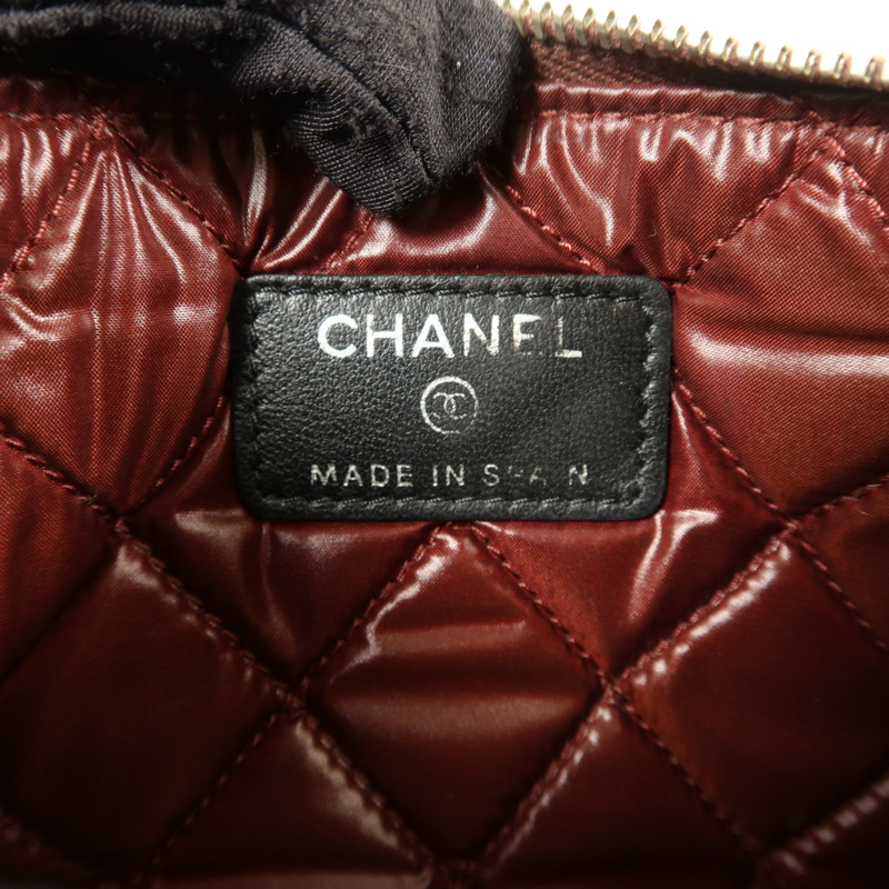 CHANEL 羊皮皮革Mini Zip Pouch手拿包-5