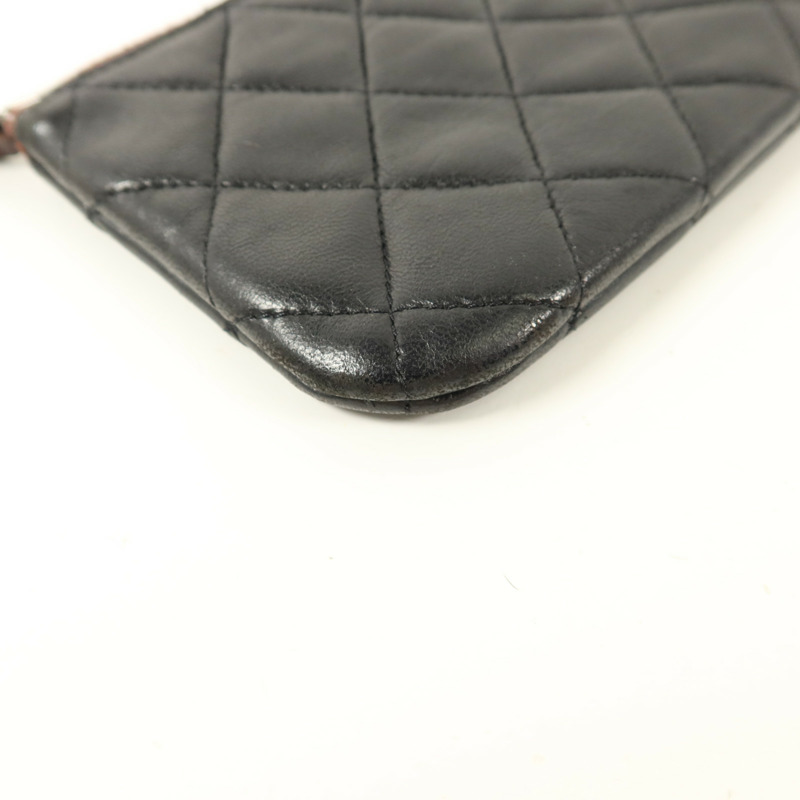 CHANEL 羊皮皮革Mini Zip Pouch手拿包-13