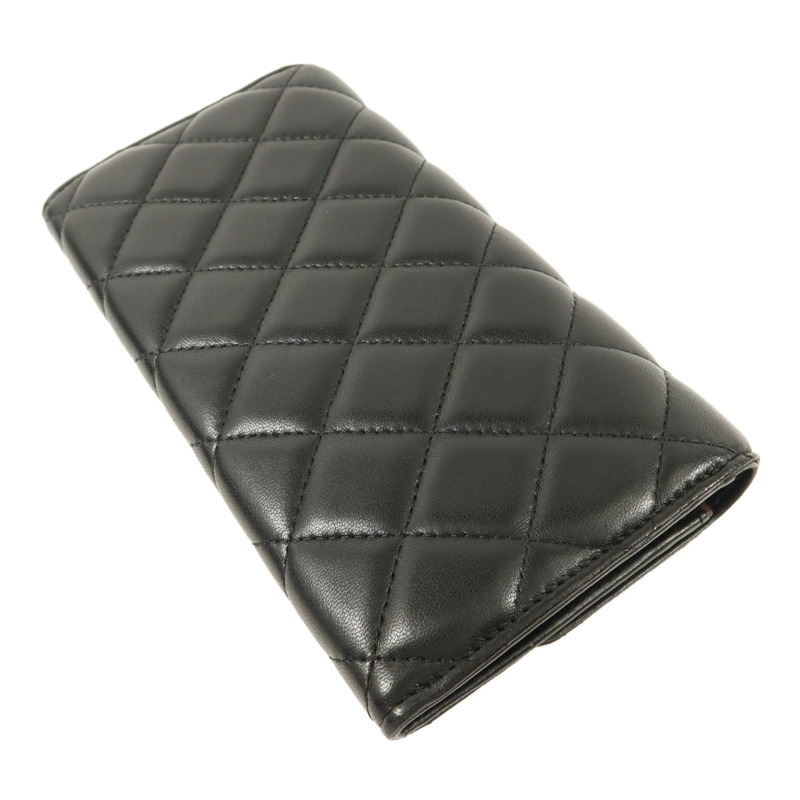 CHANEL 羊皮皮革Classic Flap Long Wallet長錢包-3