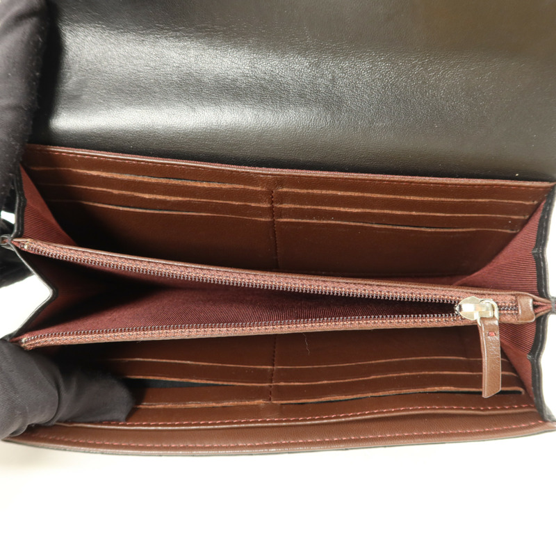CHANEL 羊皮皮革Classic Flap Long Wallet長錢包-4