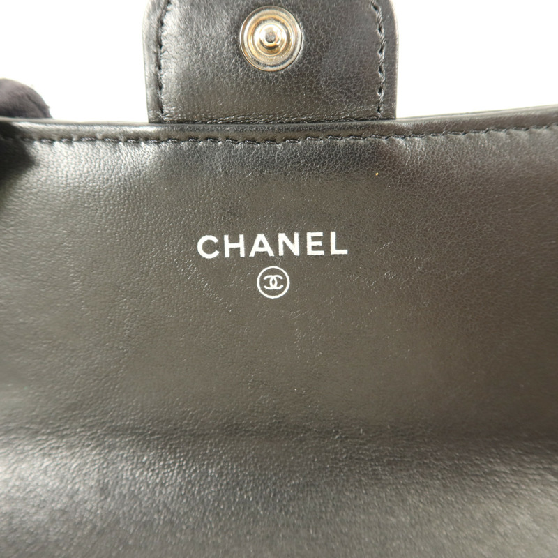 CHANEL 羊皮皮革Classic Flap Long Wallet長錢包-5