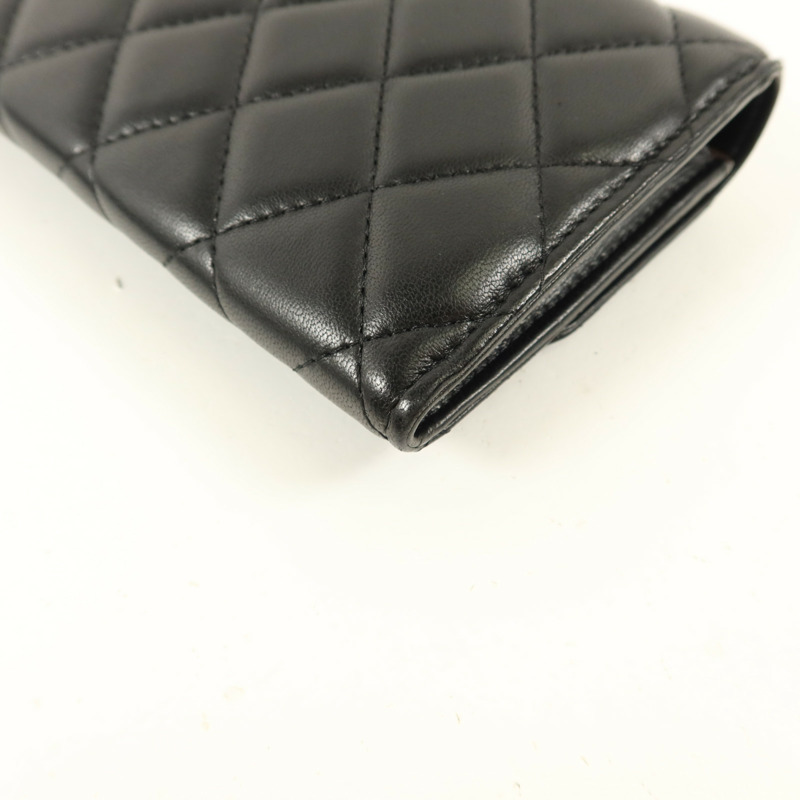 CHANEL 羊皮皮革Classic Flap Long Wallet長錢包-14