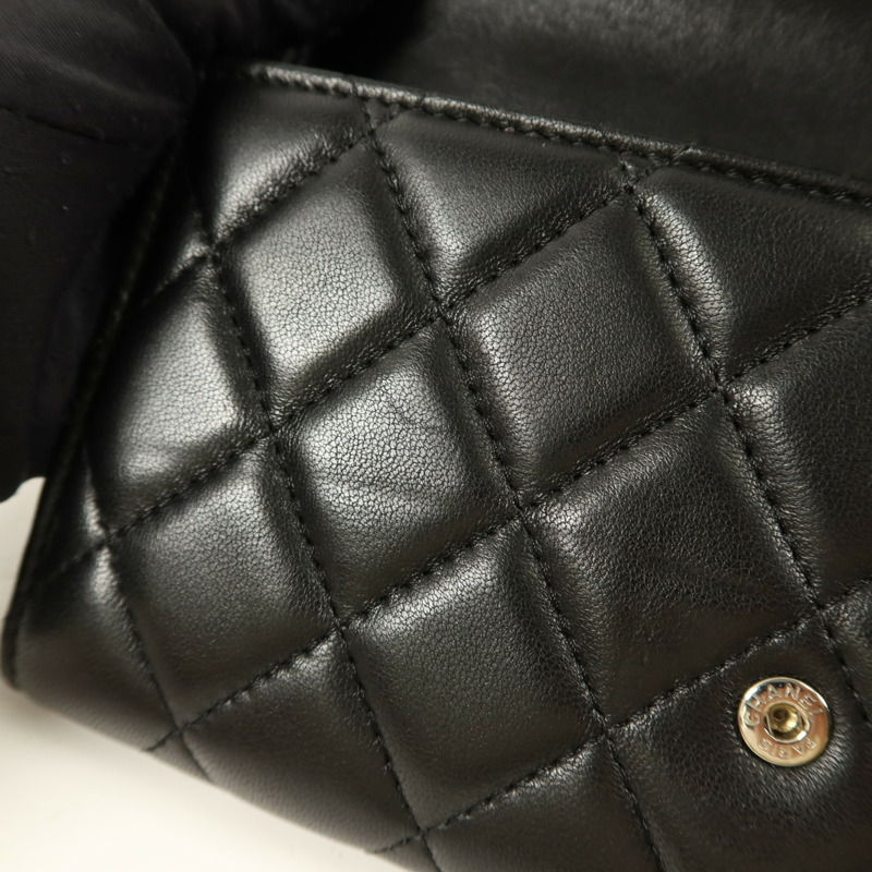 CHANEL 羊皮皮革Classic Flap Long Wallet長錢包-18