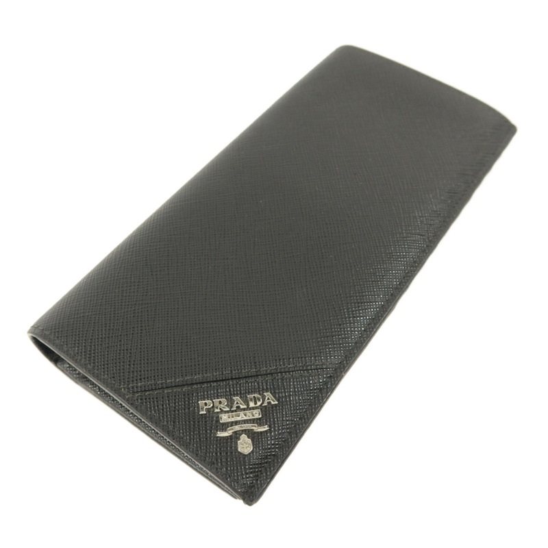 PRADA Saffiano皮革Long Bifold Wallet長錢包-2