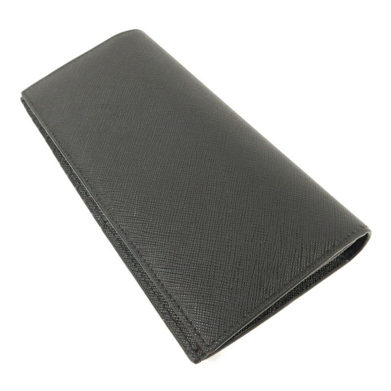 PRADA Saffiano皮革Long Bifold Wallet長錢包-3