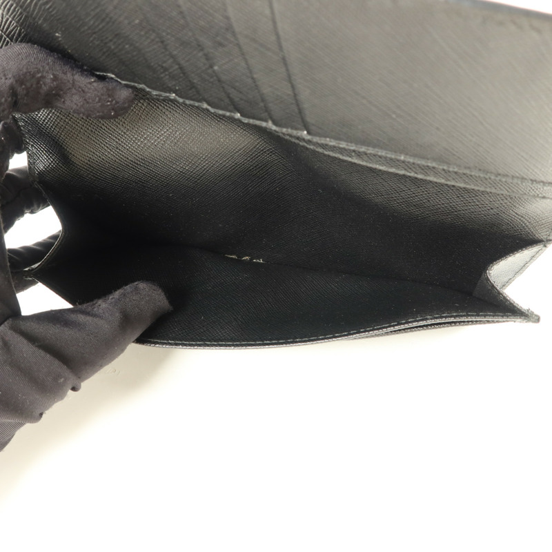 PRADA Saffiano皮革Long Bifold Wallet長錢包-5