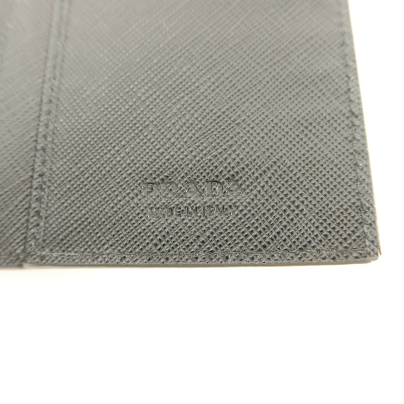 PRADA Saffiano皮革Long Bifold Wallet長錢包-6