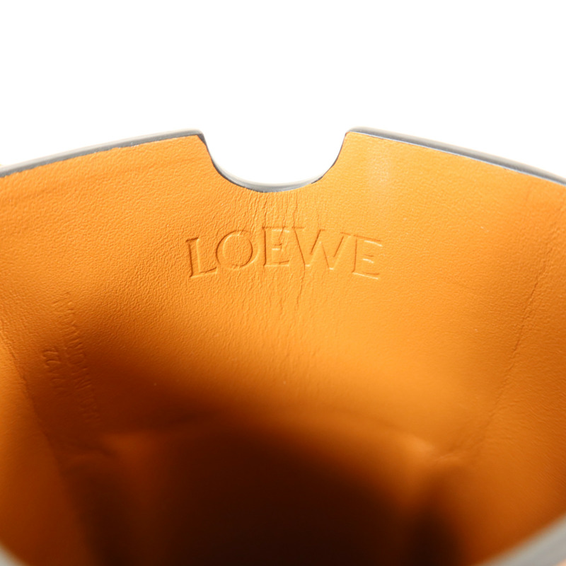 LOEWE 牛皮皮革Gate Pocket Phone Bag手機肩背袋-5
